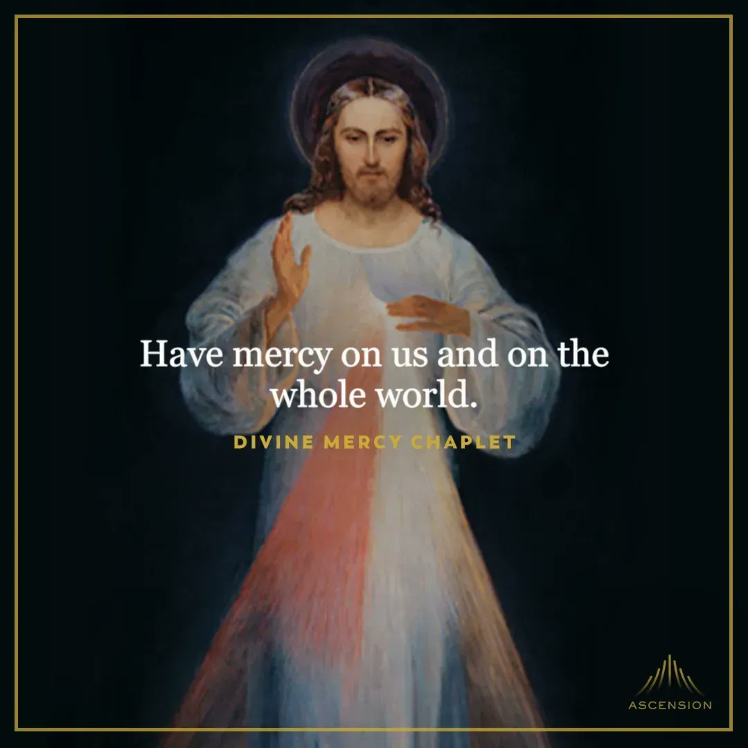 AscensionPress's tweet photo. Have a blessed Divine Mercy Sunday! https://t.co/GduXEaPjef