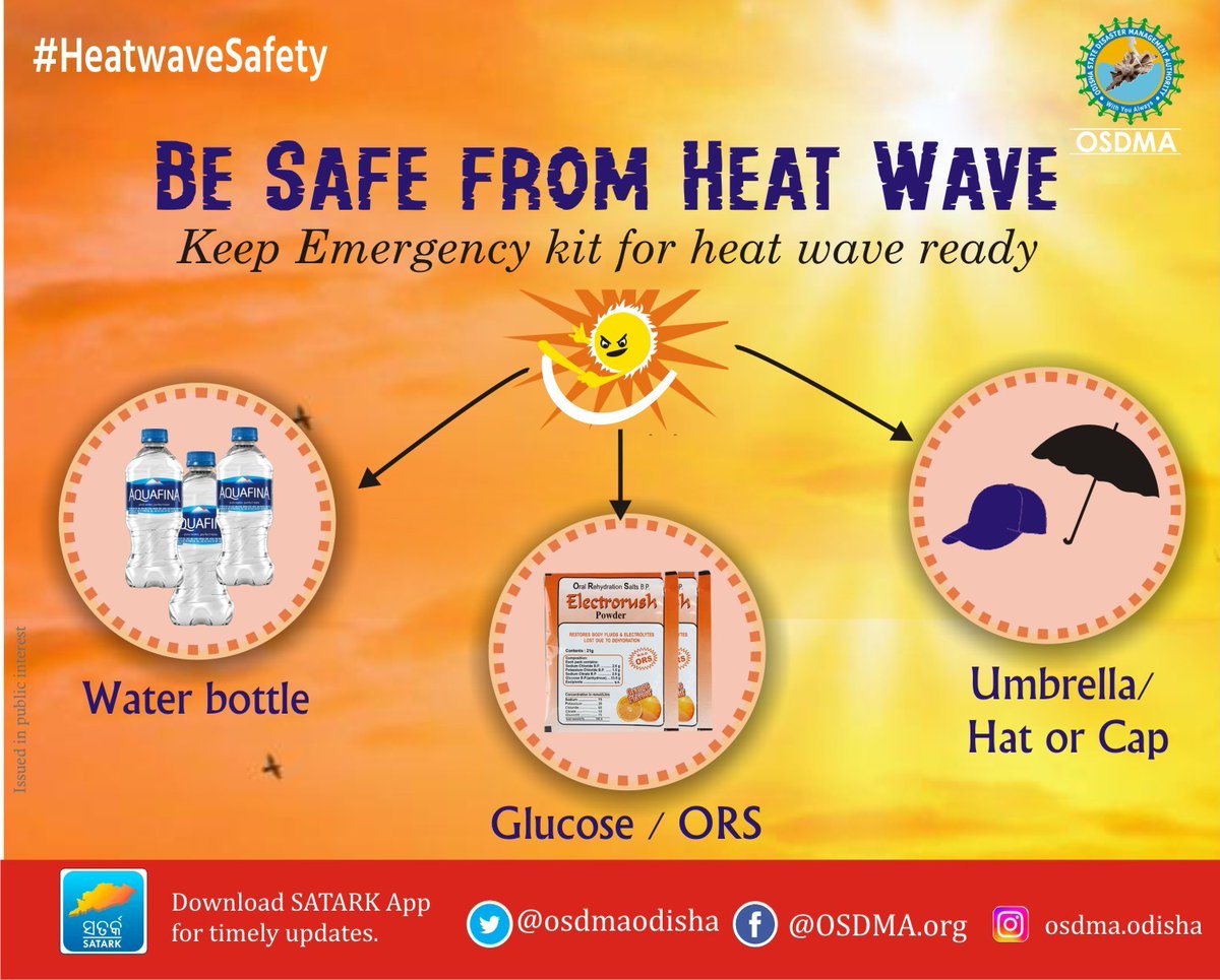 #heatwave #heatwavepreparedness #OdishaCares
@Puri_Official 
@osdmaodisha 
@SRC_Odisha 
@osdma