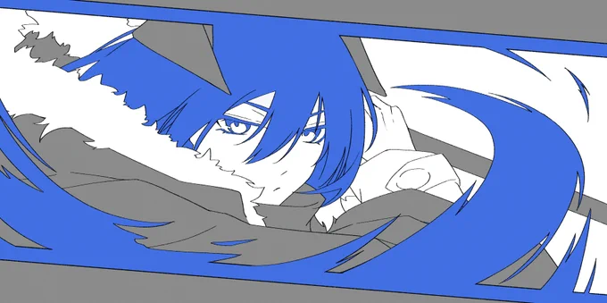 モスティマ#アークナイツ版深夜の真剣お絵かき60分一本勝負 #アークナイツ #明日方舟 