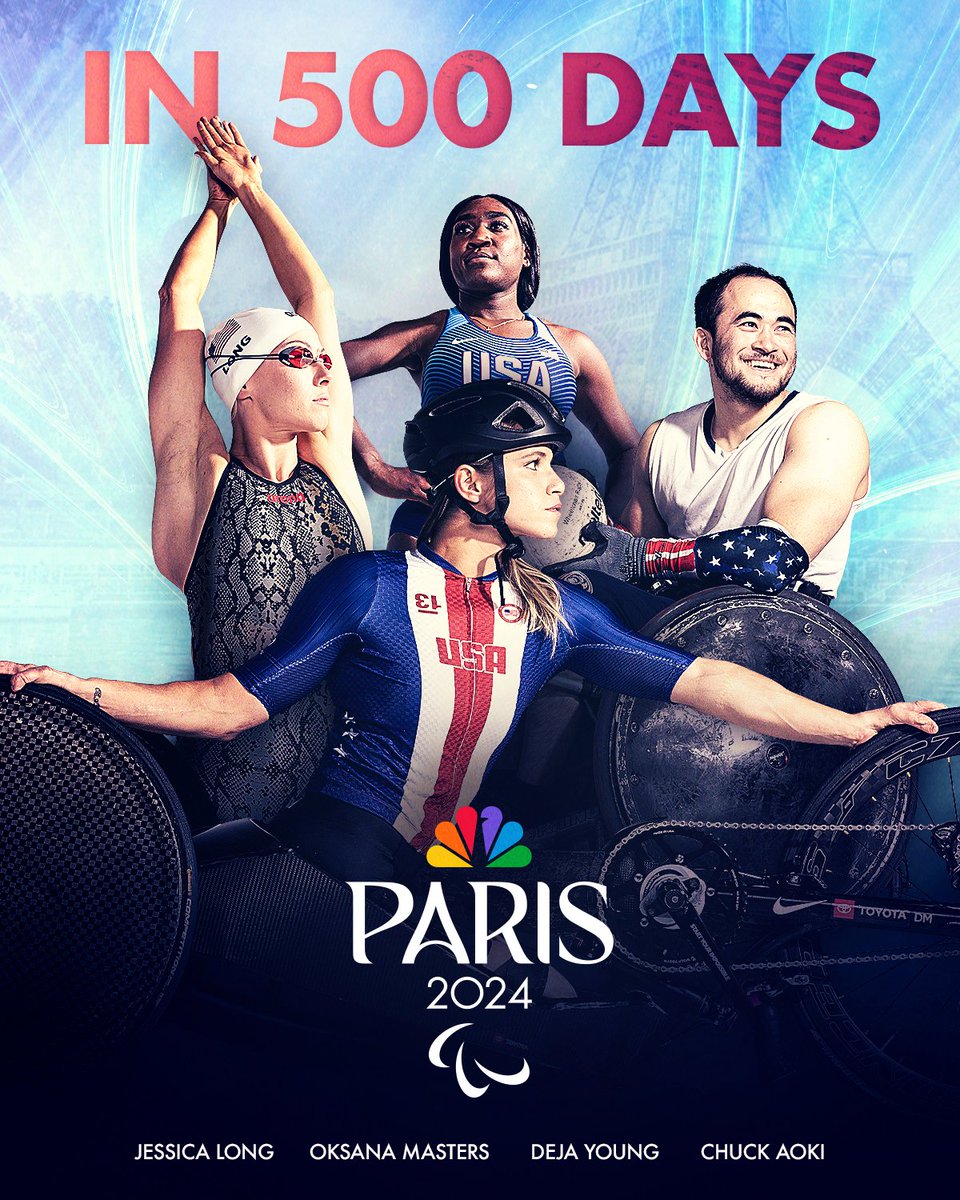 NBC Olympics on Twitter "The Paralympic Games in Paris. 🇫🇷 Coming