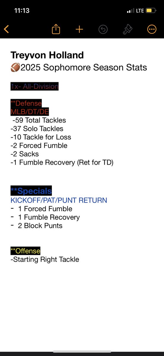 Sophomore Season Stats ⛓️‼️#jyd #football #Recruiting #sophomore <a href="/Bellportfb/">Bellport HS Football</a> <a href="/KyleMoodt/">CoachKyleMoodt</a> <a href="/BellportAthlet1/">Bellport Athletics</a>