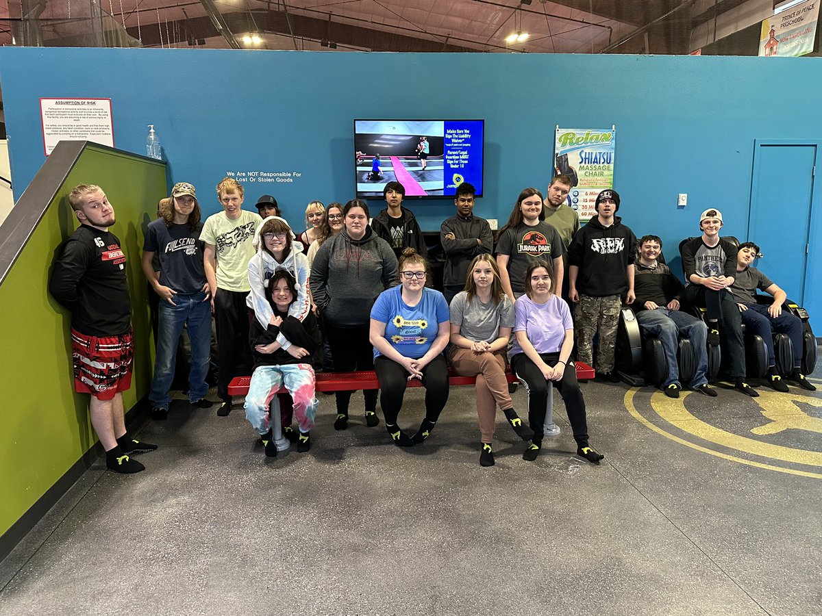 Way to go … No ILP Celebration trip at Jump Craze!