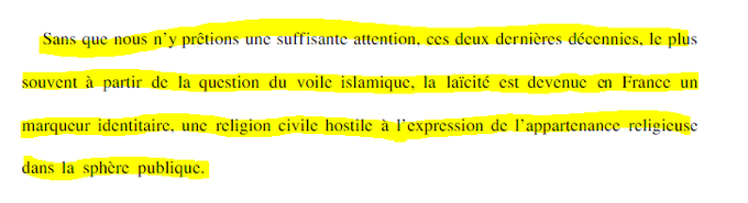 LadyOscarW1's tweet photo. Voilà ce qu' Alain Policar, choisi par le Ministre de l'éducation nationale, pour le Conseil des "Sages" de la laïcité pense de celle-ci:
#SamuelPaty #LesLU https://t.co/klKCZABN4N