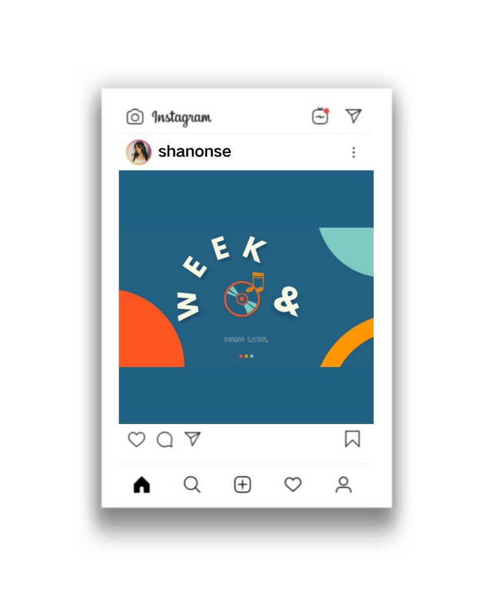 ⠀
⠀
⠀ shanonse instagram post
⠀ ────────────────

“WEEK&amp; Label Musik hadir buat kalian para musisi yang membutuhkan label maupun yang akan masuk di dunia entertainment. 

Infonya, WEEK&amp; masih membuka kesempatan untuk menjadi talent!

. . . . 𝗺𝗼𝗿𝗲”

⠀