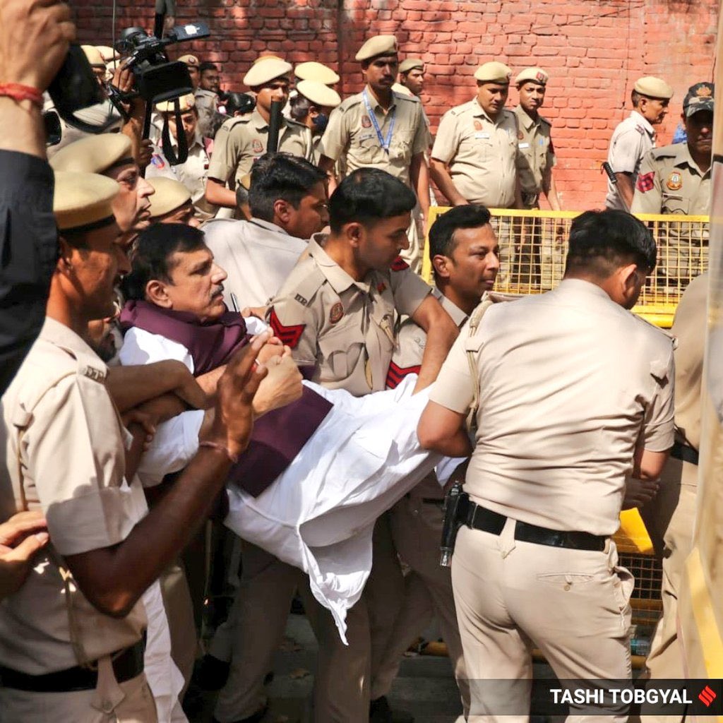 Sanjay Singh AAP tweet media