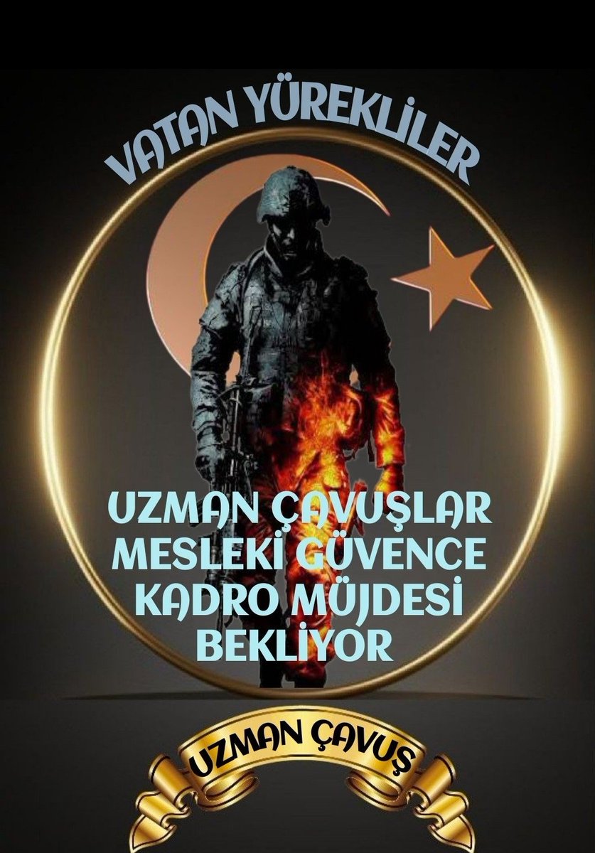 ____ATABEY____'s tweet photo. 2 milyon Uzman Çavuş aileleri olarak
beklentilerimiz; 

926 Sayılı TSK Personel Kanuna tabii olmak istiyoruz.

Sağlık,Sicil,Atama,Nöbet ve Çalışma Yönetmeliğimizin olmasını istiyoruz.

Vefa bekliyoruz.

@alitilkici38
@RTErdogan
@BY
@dijital 
#UzmanÇavuş https://t.co/13E80MSF8x