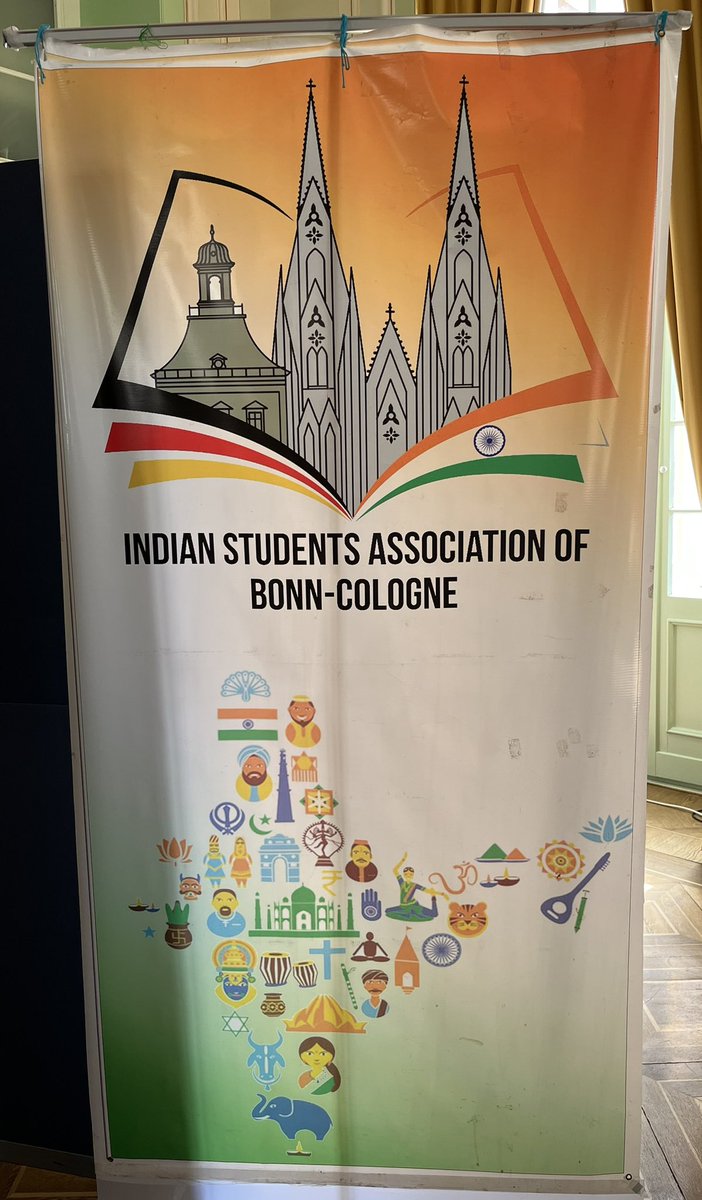 KSavatkar's tweet photo. Dr. Ambedkar 132nd birth anniversary celebrations in the University of Bonn, Germany 🇩🇪 
#Drambedkar https://t.co/2TRLYclJXE