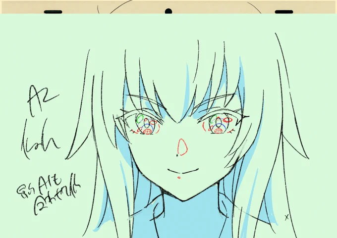 ウマ娘 プリティーダービー ROAD TO THE TOP 1話 総作監修 その12 オグリが描けて嬉しかったです…。#ウマ娘 #ウマ娘ロードトゥーザトップ 