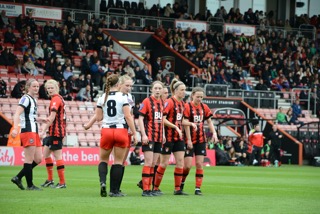 bournemouthuni's tweet photo. Just underway for the second half of the #BUBigMatch. A tight affair so far saw the teams go in level at 0-0.
A big 45 minutes ahead for both teams.
#AFCB #BUProud https://t.co/X6b0ppSkpT
