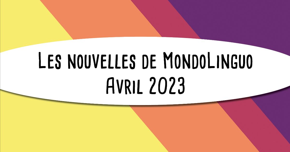 MLinguo's tweet photo. Les nouveautés d'avril sur MondoLinguo ! Au programme : nouvelle activité sur le blog, nouveaux posters, nouveaux packs, retour du printemps... - https://t.co/cHjrNjhrZj https://t.co/pDNM5mrRln