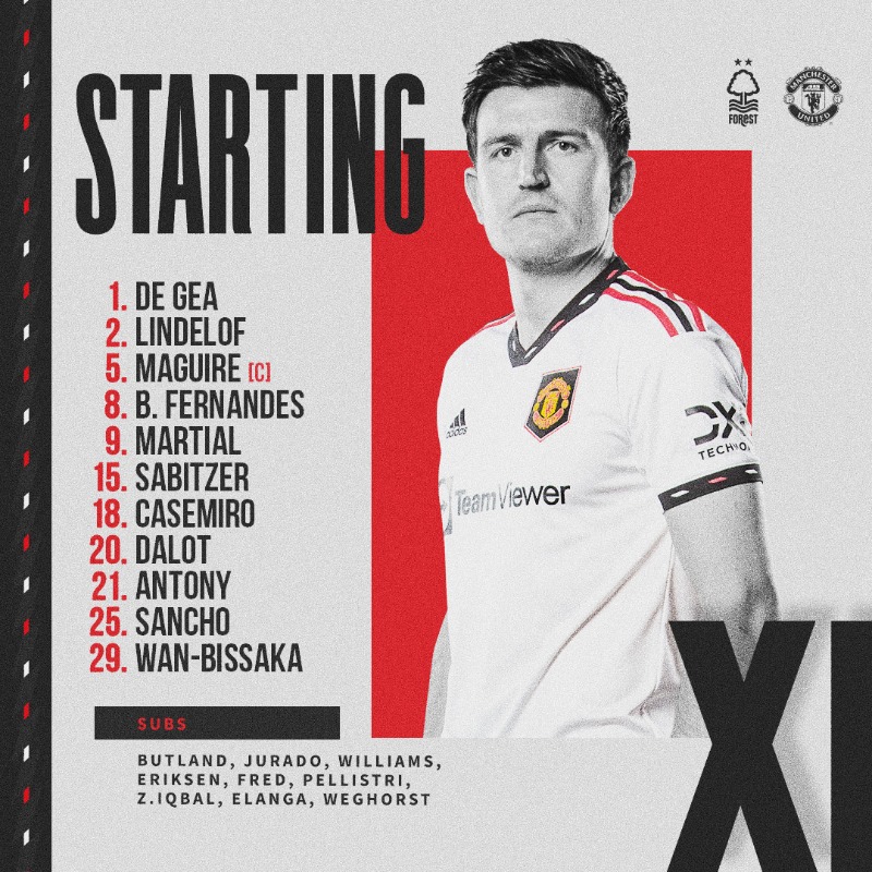 ManUtd's tweet photo. Our team is locked in! 🔒 

#MUFC || #NFOMUN