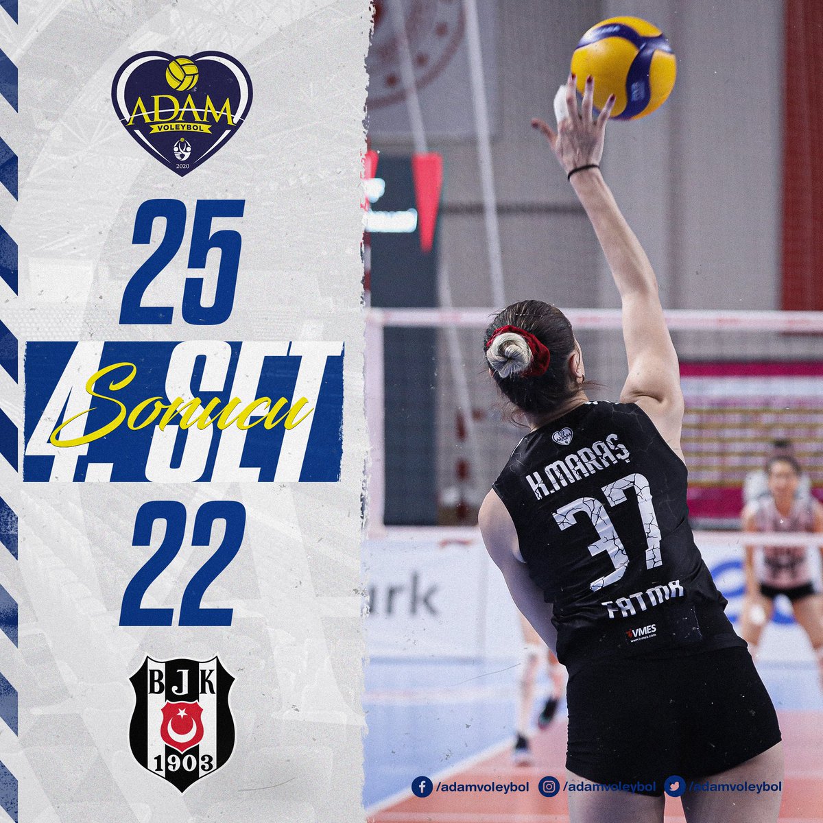 4.Set Sonucu | Adam Voleybol 25 - 22 Beşiktaş Ceylan

#RefuseToLose