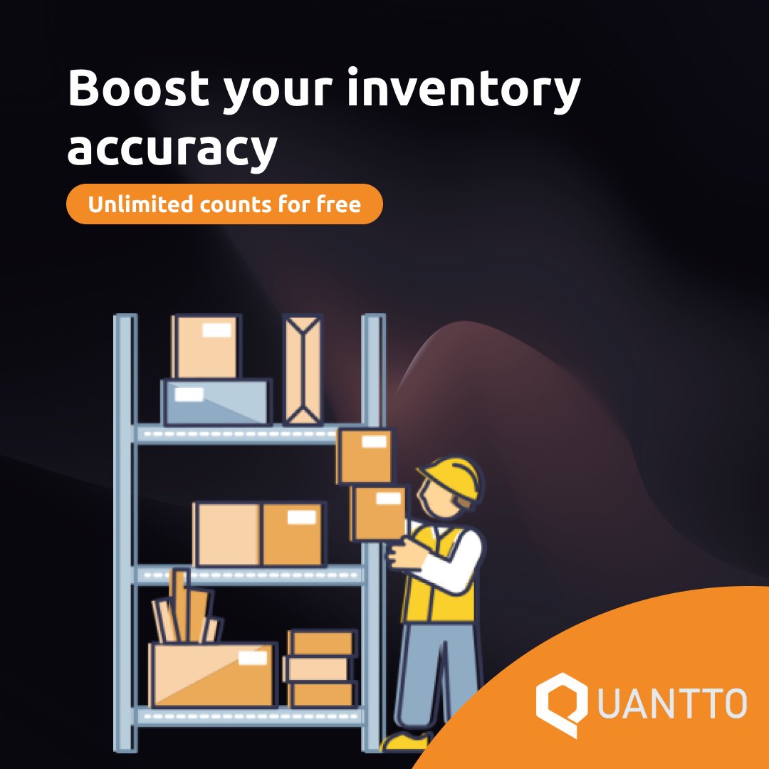 quanttoapp's tweet photo. With Quantto, count your inventory like never before.

You don’t need expensive handheld PDAs, use mobile phones to scan and count.
Give it a try and get unlimited inventory counts for free*

Sign up today: https://t.co/3PNKuoOxbk https://t.co/3MTqykMBC2