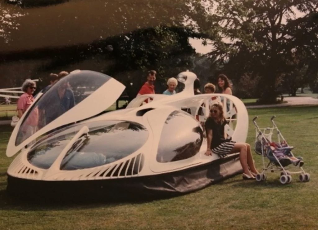 DiodeArts's tweet image. #PersonalHovercraft #LuigiColani 1978 150 kmh #Hovercraft
