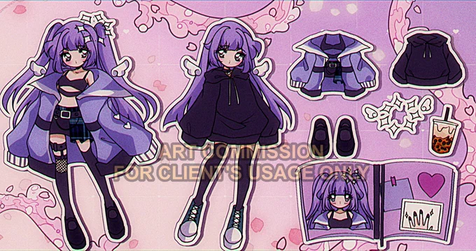 Commissioned by @ashleighcute !!

💜💜 