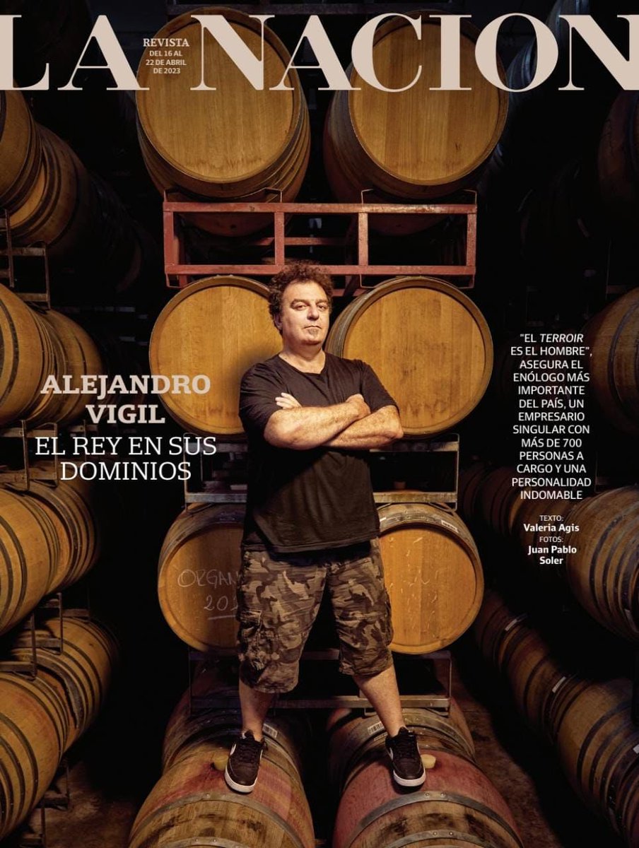 Gracias <a href="/LANACION/">LA NACION</a> revista por la hermosa nota y mostrar la vitivinicultura desde los sentimientos ❤️🍷