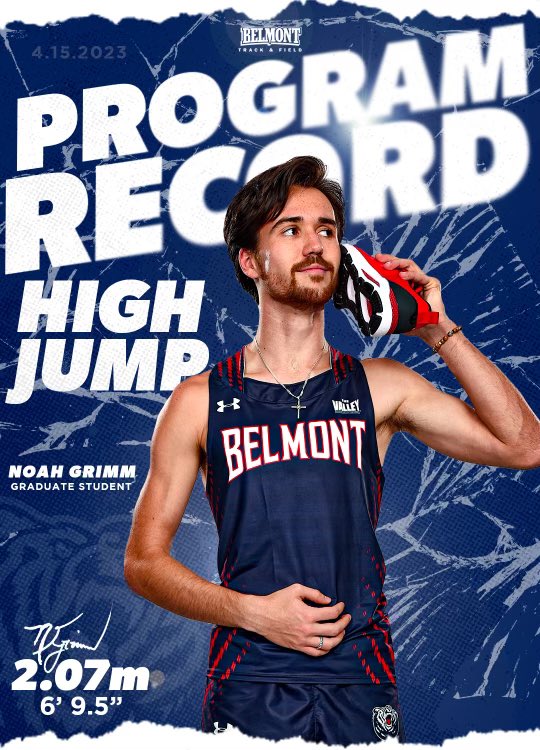 BelmontXCTF's tweet photo. A 𝙋𝙍𝙊𝙂𝙍𝘼𝙈 𝙍𝙀𝘾𝙊𝙍𝘿 for Noah Grimm in the 𝗛𝗶𝗴𝗵 𝗝𝘂𝗺𝗽 at the 𝑩𝒓𝒚𝒂𝒏 𝑪𝒍𝒂𝒚 𝑰𝒏𝒗𝒊𝒕𝒂𝒕𝒊𝒐𝒏𝒂𝒍 🐻⬆️👀🔥

#ItsBruinTime https://t.co/cAgleC3rYU