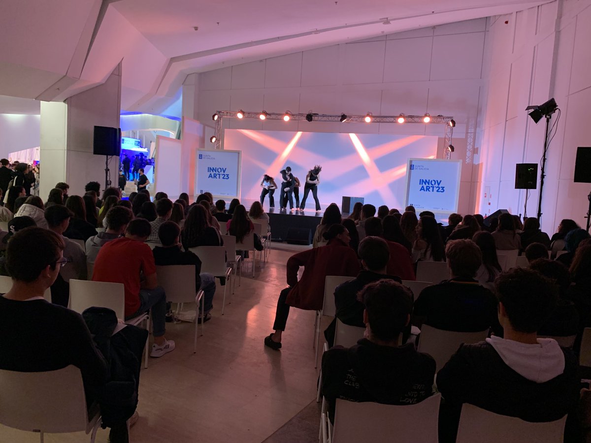En Innovart 2023 Cidade da Cultura.Consellería de Educacion e Cultura. Espectacular versión do alumnado da ESAD de Galicia