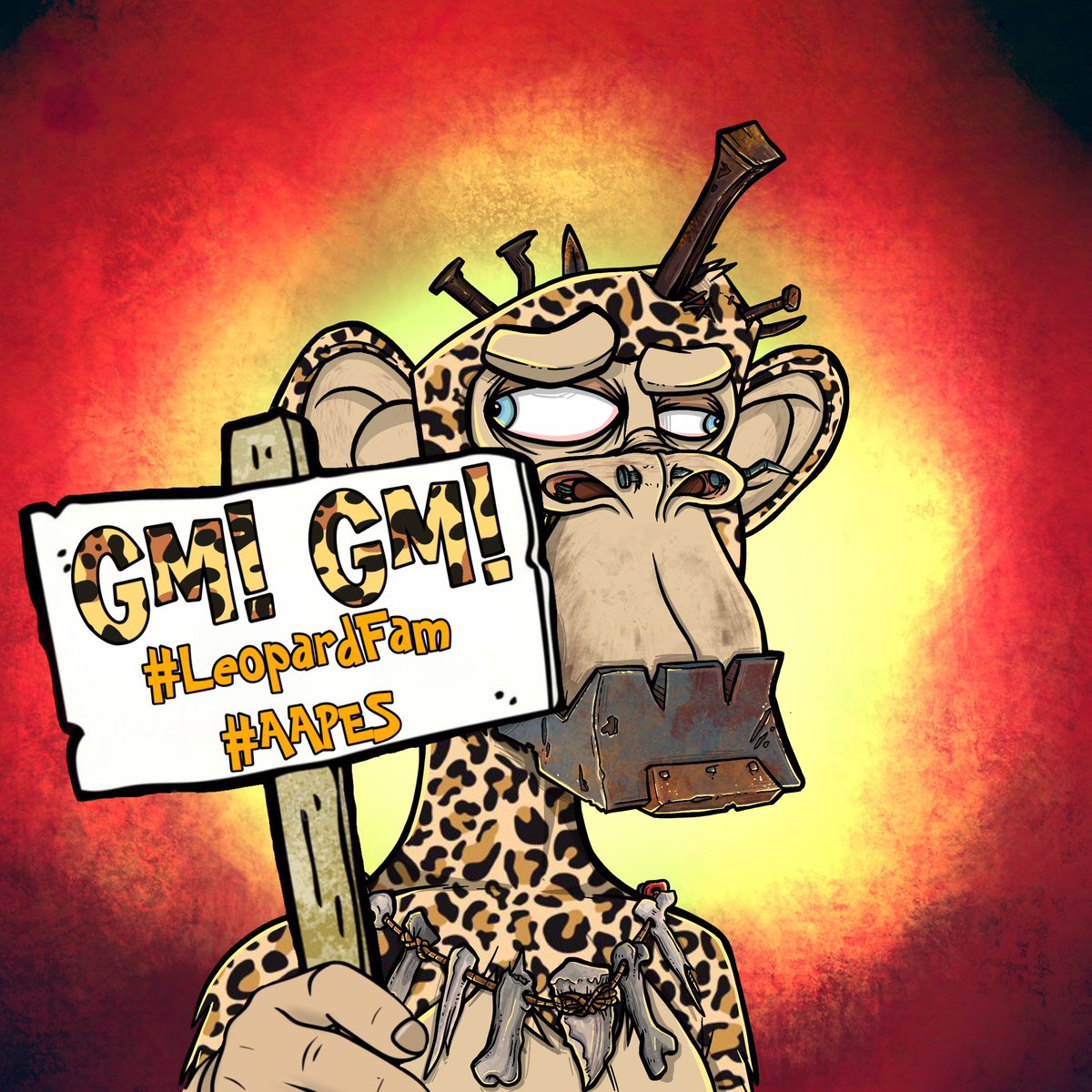 brahmankid's tweet photo. @thevegasnurse @JaylissaLea @Robyncwilson @apocalypticapes @Fityeth @CreationNFT_eth @el_valiente787 @electramustaine @KoiBudG @PhantasmalSloth @jwizvr6 GM GM 🐆
#AAPES #LeopardFam https://t.co/pB3Q3B9obY