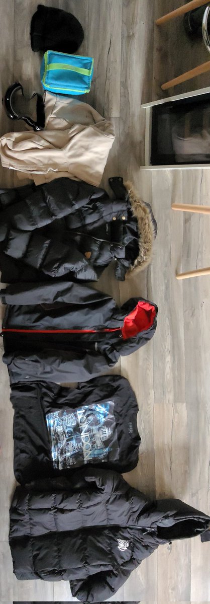 There were a few bits left on the coaches after the ski trip. They'll be in Mr Clark's office if you recognise anything.