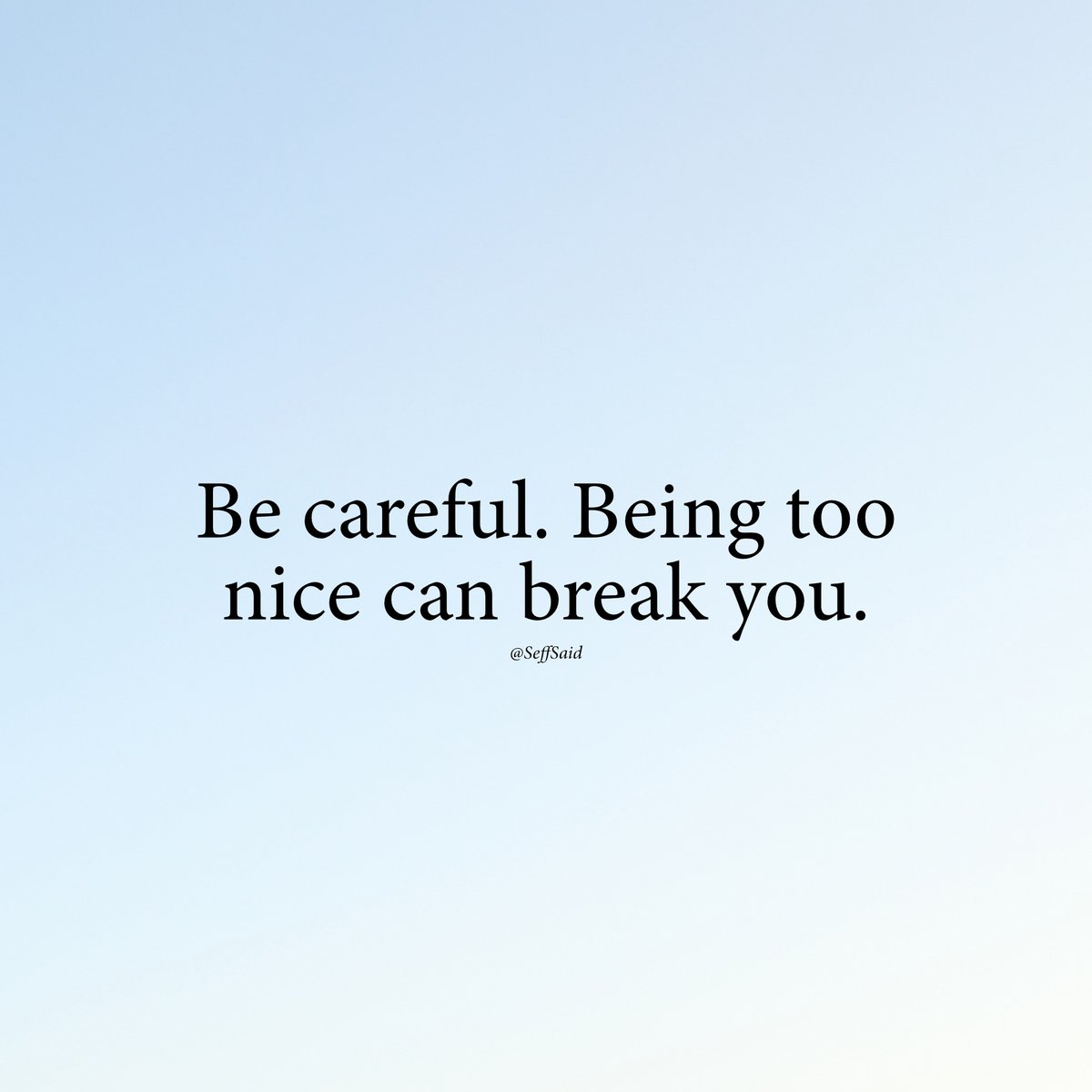 SeffSaid's tweet photo. Be careful https://t.co/oRIfY8J4RZ