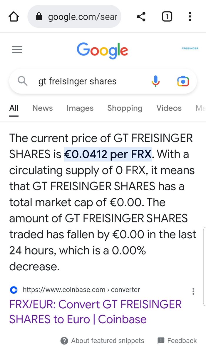 🦄 $FRX GT FREISINGER SHARES - Ethereum Token tweet media