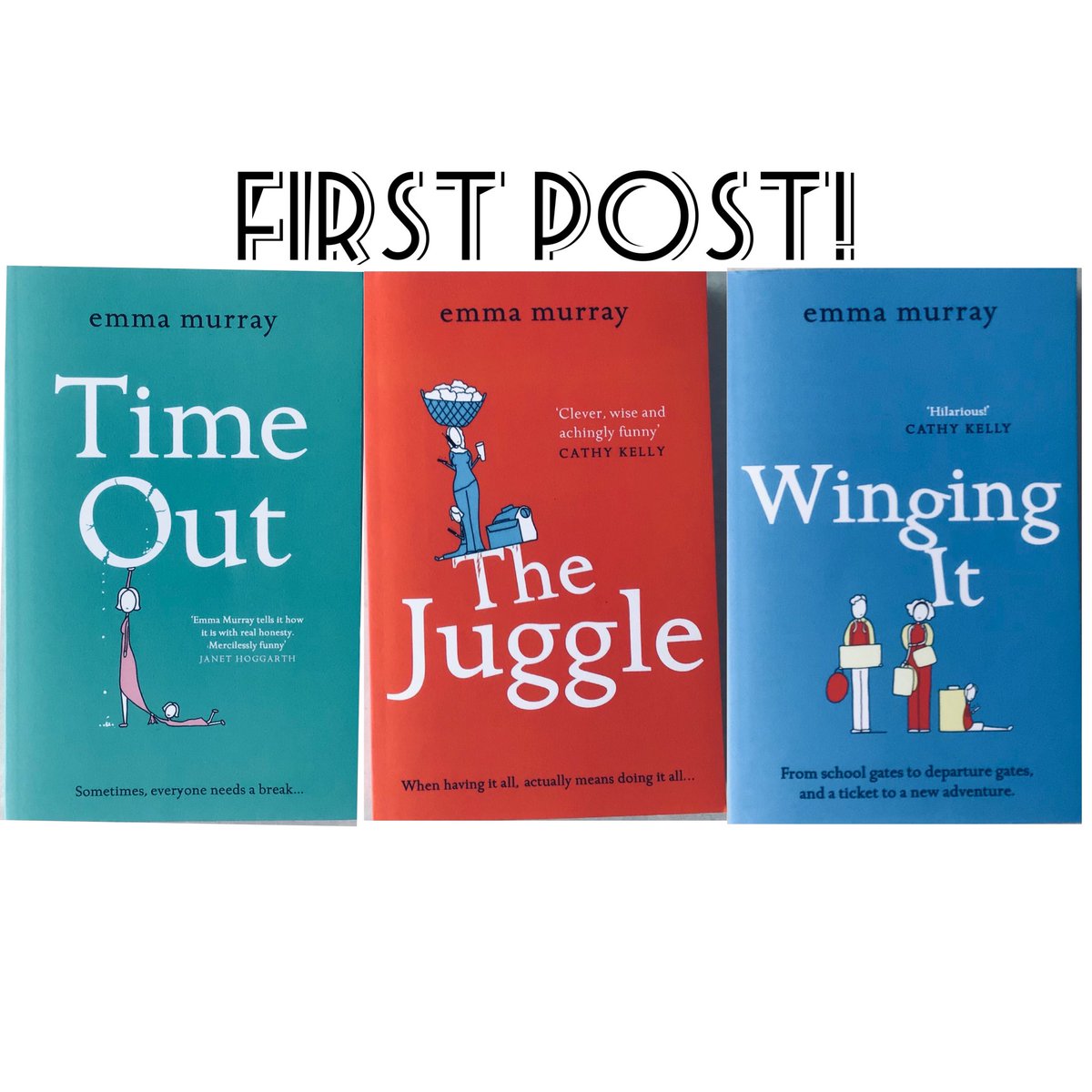 Head on over to TikTok @emmamurrayirishauthor to see the first ever book post (courtesy of our youngest). She did a video and everything! #boomermum #timeouttrilogy #SundayMorning