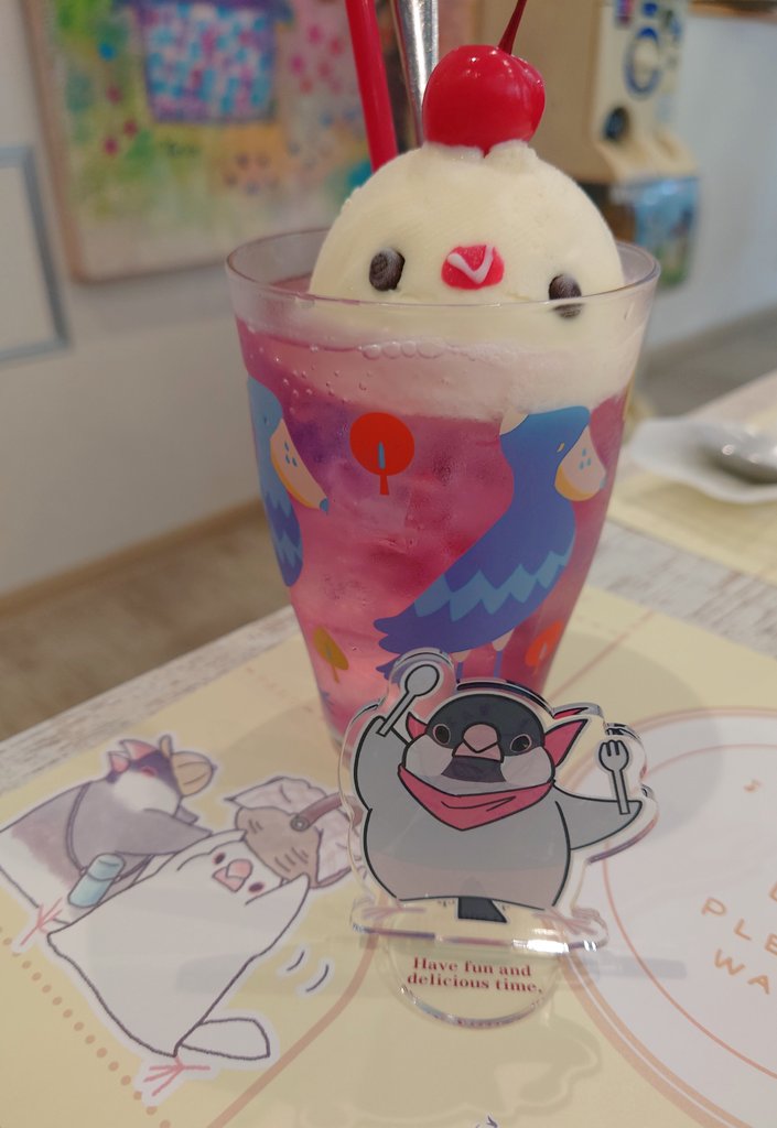 美味しくて楽しくて癒しのひと時…ことりカフェに行って来ました♪

#ことりカフェ上野本店
#春の文鳥展