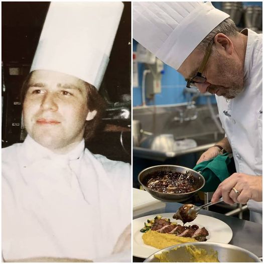 ChefSamGlass's tweet photo. Memories of April 16, 1982. "Tempus fugit" It's been 41 years today since I graduated from @CIACulinary and embarked on quite the adventurous and rewarding career. Fast forward to 2023 and the student is now a #culinaryeducator at @CentennialEDU. https://t.co/qyfHQjyT7R