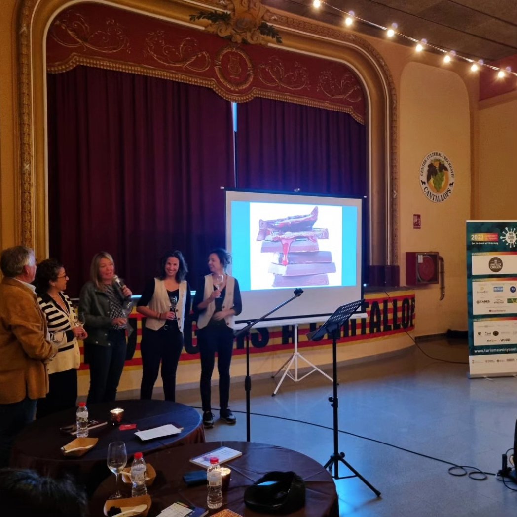 Ahir vam tancar el primer cap de setmana de #Microvi2023 amb el #Visexual a #Cantallops i una fantàstica experiència acompanyats de @caramcarammm @futurapenedes 
Ivan Bonache Elisenda Guiu Xavier Bagés