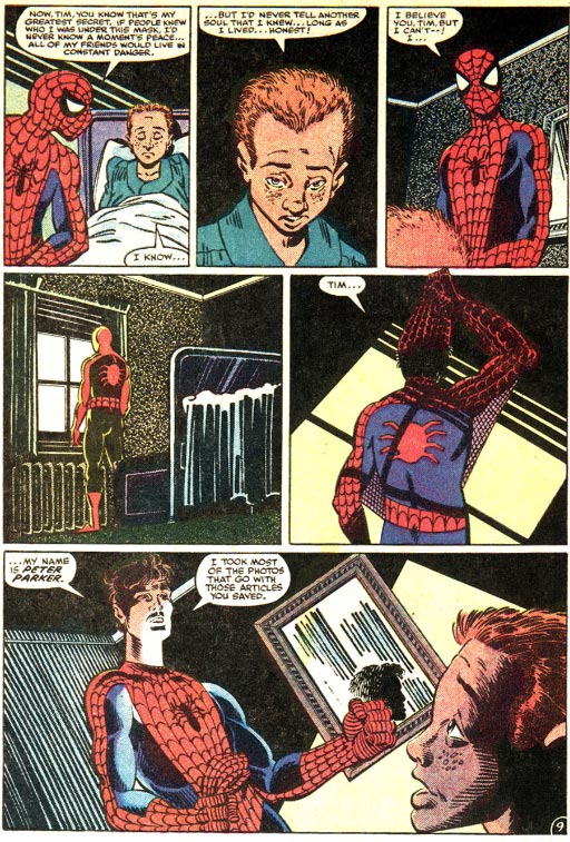 Un año de cómic (106)

#unaviñetaaldía #unañodecómic #Spiderman #ElChicoQueColeccionabaSpiderman #TheKidWhoCollectsSpiderman #AmazingSpiderman248 #RogerStern #RonFrenz #TerryAustin #ChristieScheele #TimHarrison