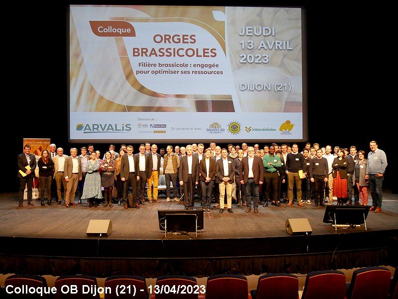 Un Colloque orges brassicoles c'est une équipe Arvalis accompagnée d'un comité d'organisation qui commence la préparation en octobre de l'année  n-1, des intervenants et un public. Tout ce monde là n'a qu'un objectif : le faire filière brassicole. Merci à toutes et tous ! 👏