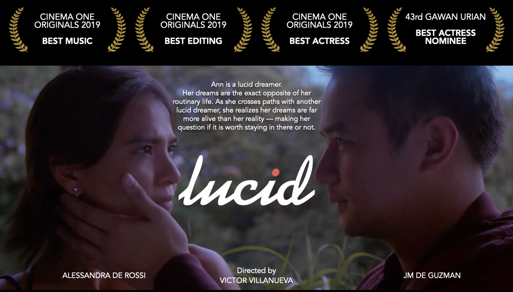LUCIDmovieC1's tweet photo. ICYMI! #LUCID is streaming for FREE at  @iwanttfc !✨ Wag mo tong tulugan! Nood na!✊🏼
https://t.co/4nFc9e8vCC

Starring Best Actress Alessandra de Rossi
@msderossi
&amp; JM De Guzman
@1migueldeguzman
Directed by Victor Kaiba Villanueva
@exgangleader https://t.co/rqVlbXk3js