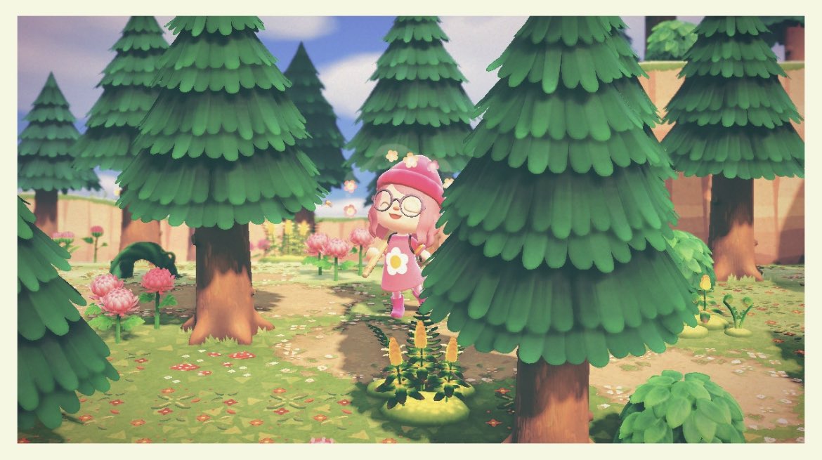 Sh0ckRose's tweet photo. spent the last couple of days designing the enchanted forest ✨ #AnimalCrossing #AnimalCrossingNewHorizons #islanddesign #enchantedforest https://t.co/6YoGM4ZNxl