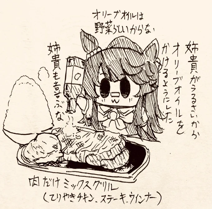 野菜をちゃんと摂るブライアン 
