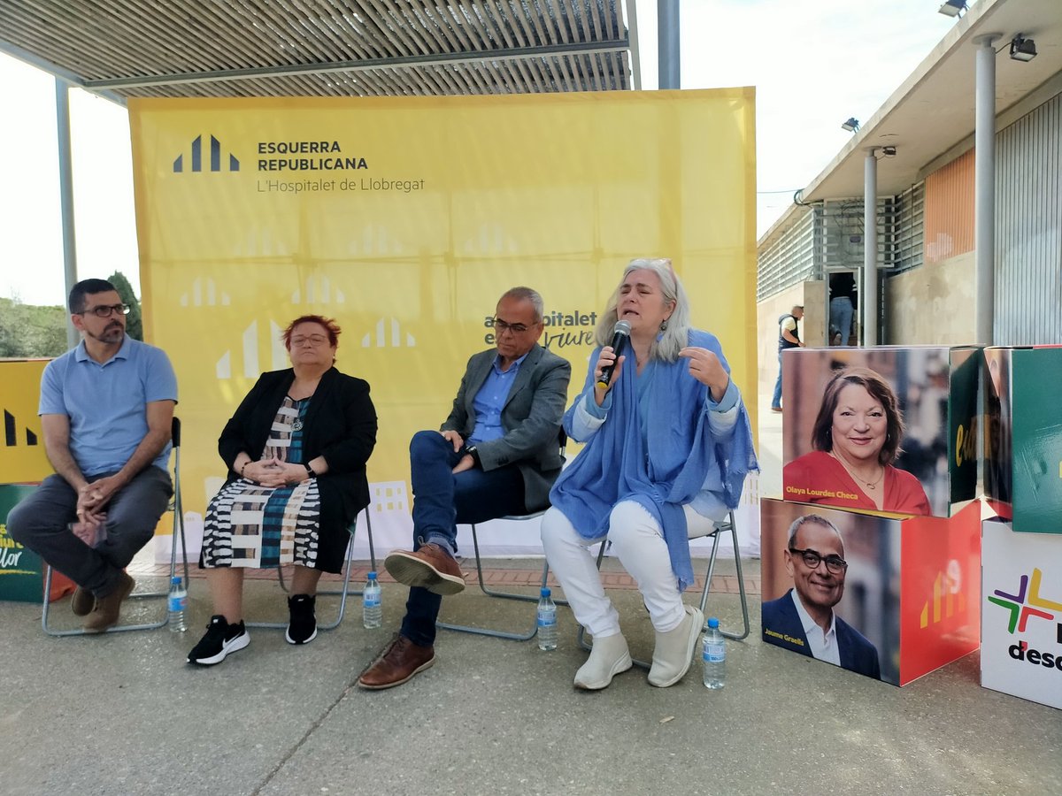esquerraLH's tweet photo. 🗣️@PaulaVarasG, consellera de l'Ajuntament de #Tarragona: "Desde el ayuntamiento impulsamos un cambio de las políticas, cambiando la perspectiva asistencialista y los prejuicios de la población migrante como un colectivo pobre, receptor de la mayoría de ayudas, cosa que es falsa" https://t.co/a4o5Z6v8VO