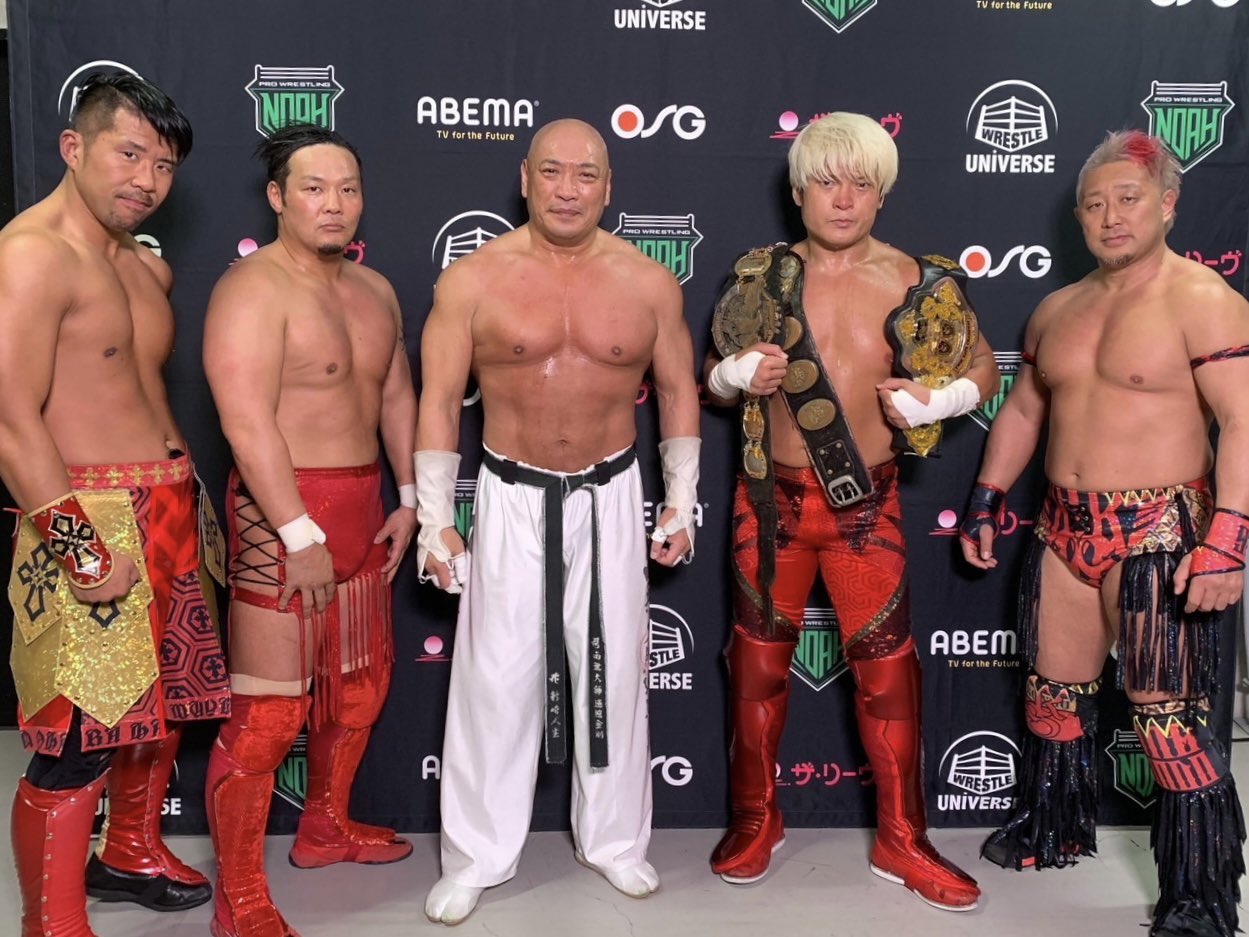 7/28【NOAH/金剛】拳王が金剛興行でケジメの北宮絞殺 対道場軍