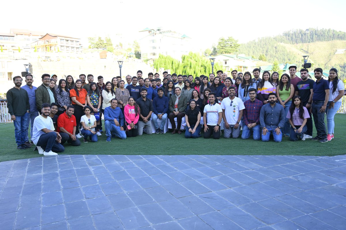CPIndia's tweet photo. We are extremely grateful to Mr. Prabodh Saxena, Chief Secretary, State of Himachal Pradesh for gracing our Annual Business Meet 2023 at Mashobra, Himachal Pradesh

#motivation #teambuilding #consultancy #corporatelaw #consultingfirm #consulting #marketing #business https://t.co/YcqZN6IPtN