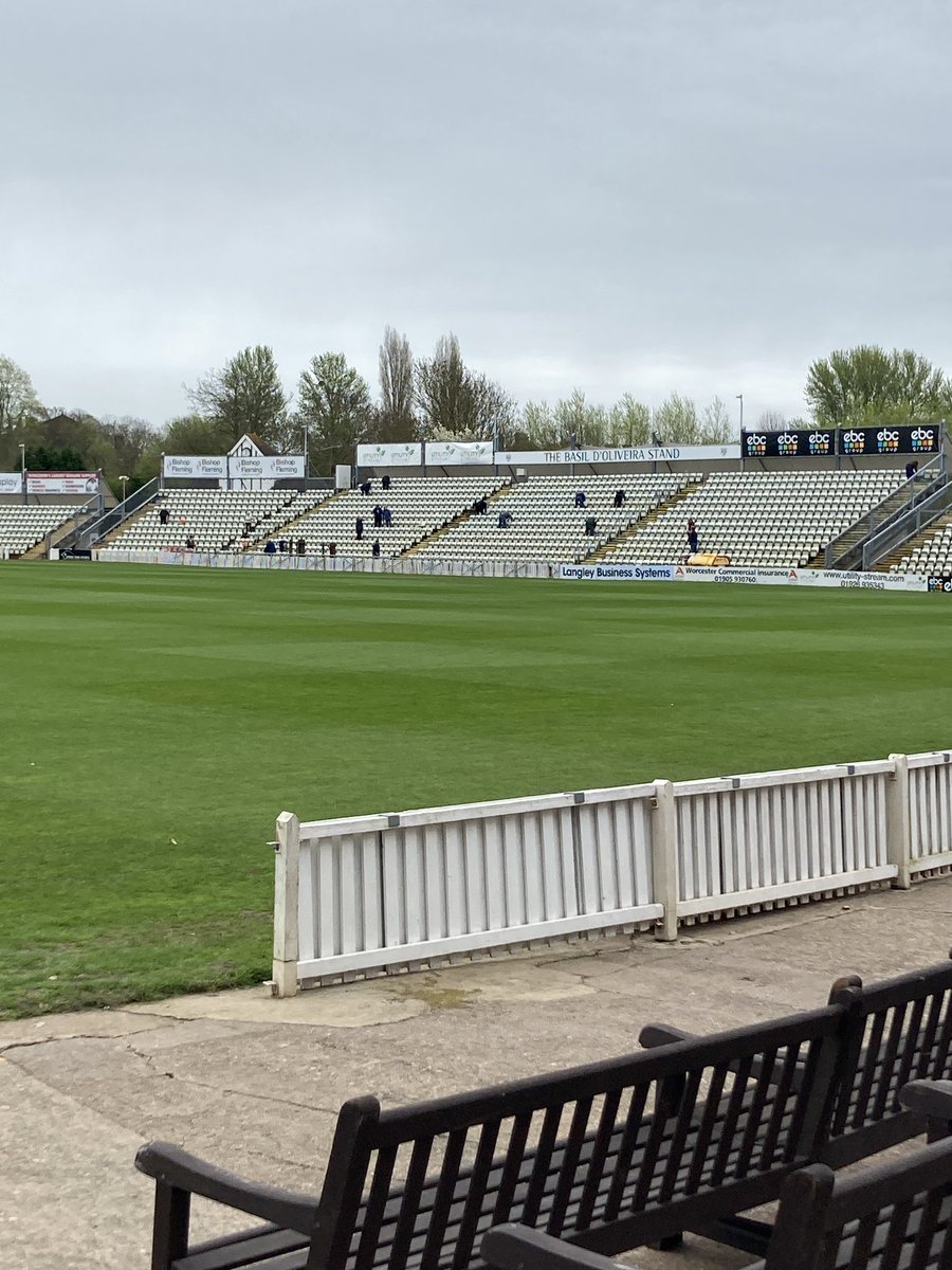And so it starts - take you out for day he says….<a href="/WorcsCCC/">Worcestershire CCC</a> members ready to welcome spectators from this week.