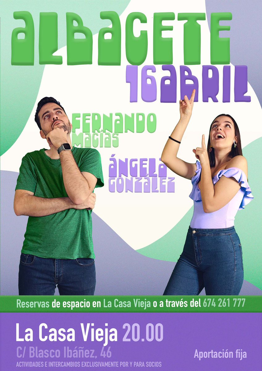 Esta noche nos vemos en Albacete 🤟🏼😁