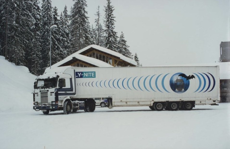 Flash back Sunday 1994 Winter Olympics Lillehammer #flybynite #winterolympics #trucking #trucks