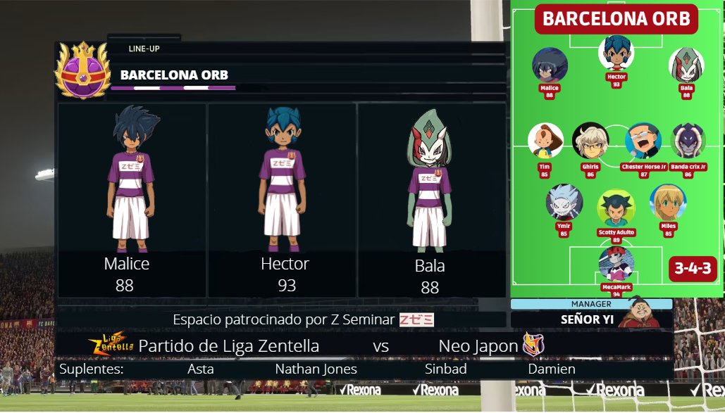 barcelonaorb's tweet photo. la alineación para el partido de hoy contra @NeoJapon_.

llevamos dos mvps en los últimos 3 partidos a ver si hoy conseguimos uno más.

#VAMOSBARCELONAORB https://t.co/ooN4vvK4qC