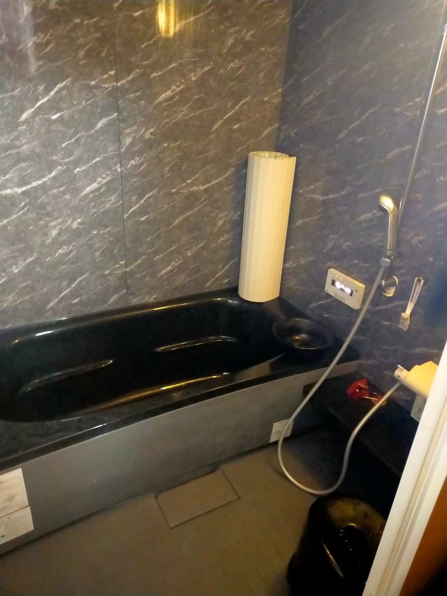 日曜日の日課!!お風呂の大掃除🧽
完了！