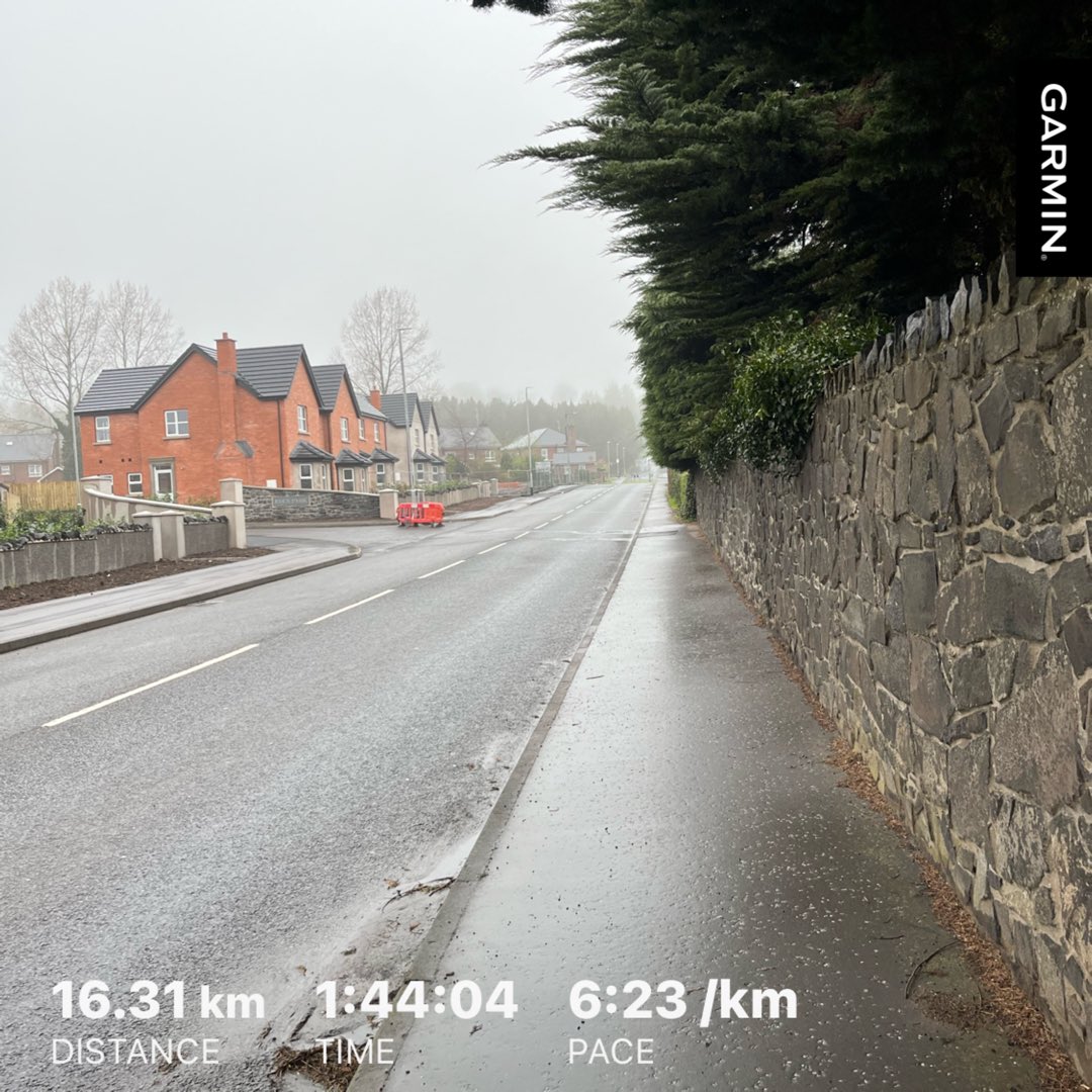 dave_in_ni's tweet image. Out for a drizzly easy 10 miler this AM #runningwanker #ukrunchat