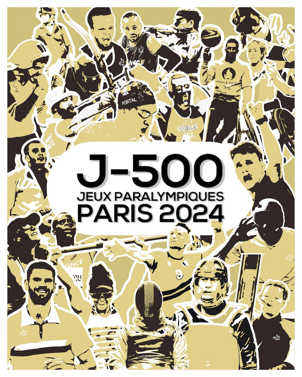 J-500 avant l'ouverture et J-504 avant le jour 1 du paratriathlon 😉

<a href="/Paris2024/">Paris 2024</a> <a href="/Paralympics/">Paralympic Games</a> <a href="/worldtriathlon/">World Triathlon</a> <a href="/FFTRI/">FFTRI - Fédération Française de Triathlon</a> <a href="/FRAparalympique/">Comité Paralympique et Sportif Français</a>