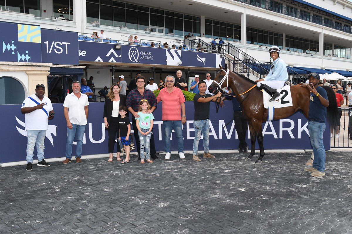 SaffieJosephJr's tweet photo. #16Apr Swirvin
Jockey: Edgard Zayas
Trainer: Saffie Joseph, Jr.
Owner: Bassett Stables
Allowance Optional Claiming $75,000 • Dirt
5️⃣th victory for Saffie Joseph, Jr. #RoyalPalmMeet Saturday, April 15, 2023 #GulfstreamPark
📸 @coglianesephoto https://t.co/8hjfxsqpWW