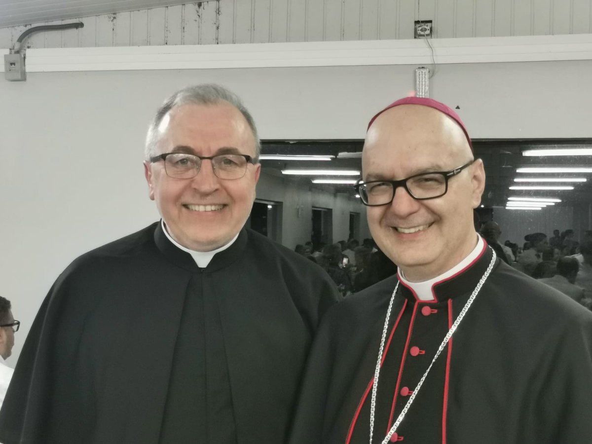 Episcopal ordination of Mons. Denilson Geraldo SAC in Cornelio Prokopio (Brazil). We wish God's blessing on the mission to build God's kingdom of infinite love and peace.