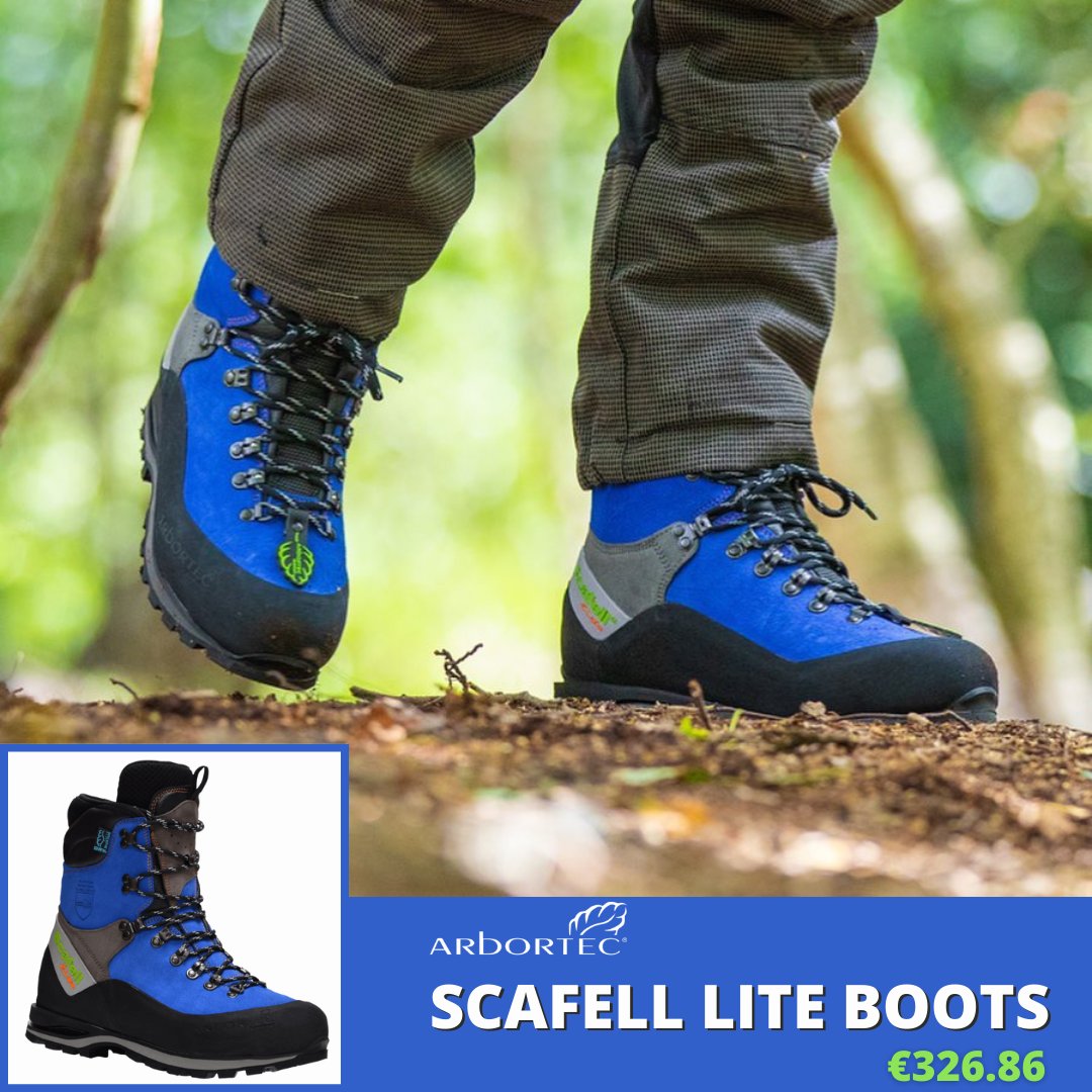 mtnshopemea's tweet photo. Designed for climbing, groundwork and forestry, the Arbortec Scafell Lite Chainsaw Boots are tested to Class 2 protections. These boots also feature a flexible, pierce-resistant midsole that ensures no sharp objects penetrate the foot. 

Shop now at https://t.co/wR8eHJLhn6 https://t.co/8XTbSV7bLy