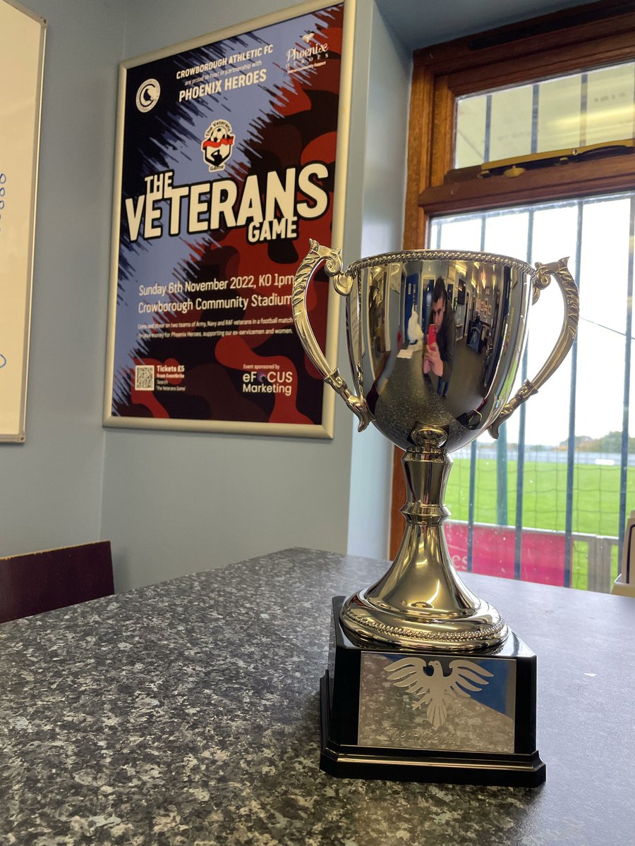 TheVeteransGame's tweet photo. 3 weeks to go! Join us at The Veterans Game, a charity football event supporting veterans' mental health. Get your tickets now at https://t.co/gqPm7xtgXm. #VeteransGame #CharityFootball #MentalHealthMatters #Veterans #armedforces #Veteran https://t.co/DTcu2Rr1Ey