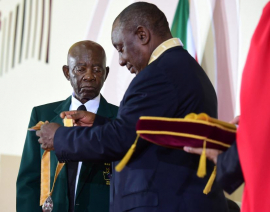 SAgovnews's tweet photo. Read I The Presidency’s Director General Phindile Baleni, in her capacity as Chancellor of the #NationalOrders, has announced the names of South Africans and foreign nationals who are expected to be bestowed with National Orders.
https://t.co/5cPGYMDxUu https://t.co/eFXGMUucAt